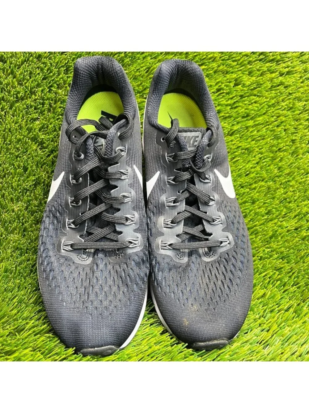 Nike Air Zoom Pegasus 34 Womens Size 8.5 Black Athletic Running Shoes Sneakers